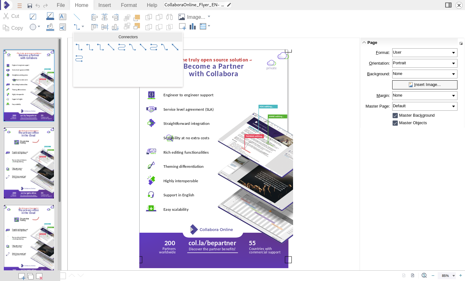 Collabora Draw screenshot